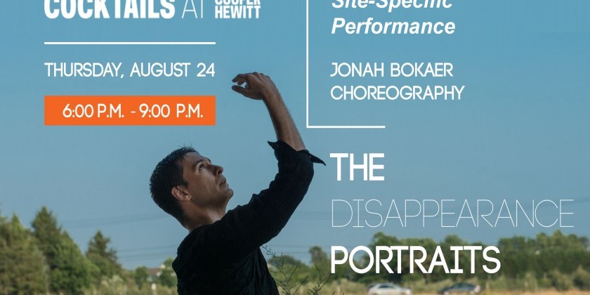 Jonah Bokaer Choreography presents "The Disappearance Portraits" at Cooper Hewitt