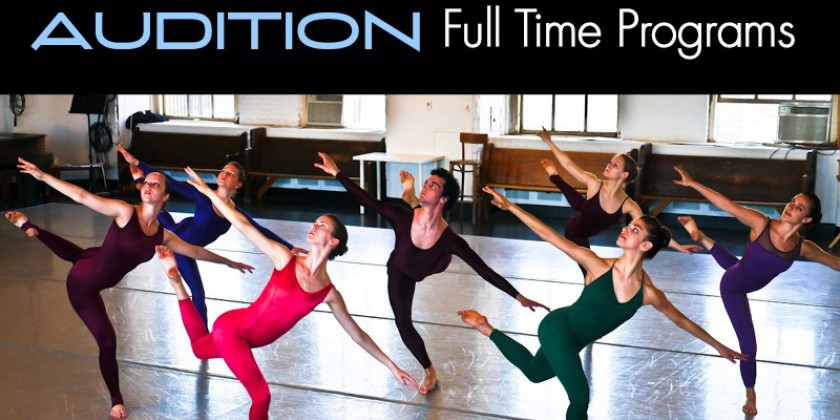 Full Time Program Auditions this Saturday!‏