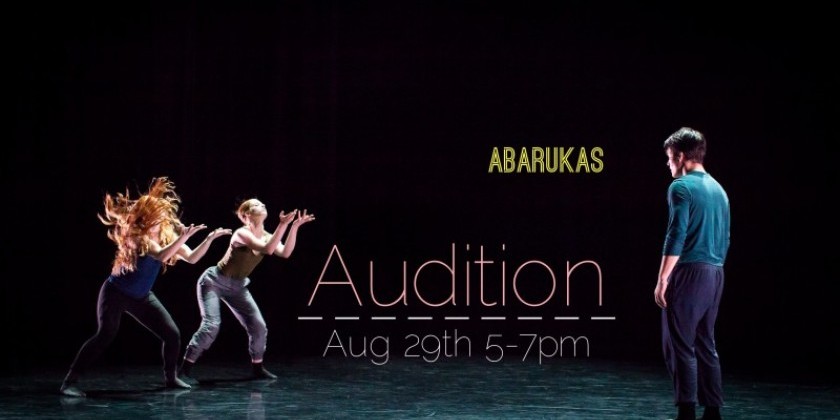 Abarukas seeks male and female dancers! 