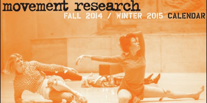 Join a Friends of Movement Research Celebration