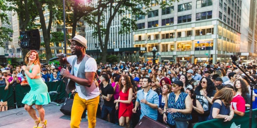 Dance Party Series at Bryant Park: Dance Instruction & Live Music with Salsa, Swing, Flamenco, Merengue, More!