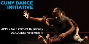 Dance News: Apply For CUNY Dance Initiative 2020-21 Before November 4, 2019