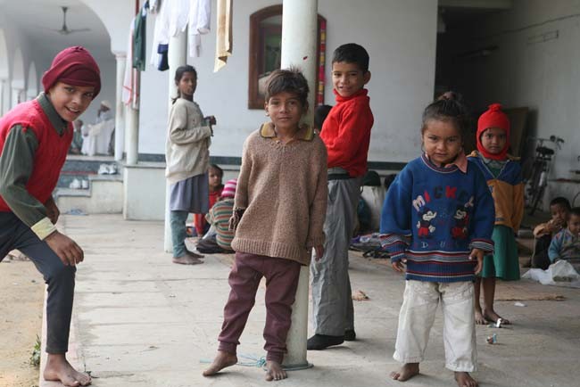 Orphanage in Varanasi.