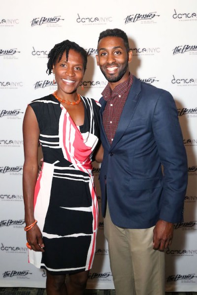 Juny Francois and Cheyenne Bostack. Michael Plunkett/Patrick McMullan via Getty Images.