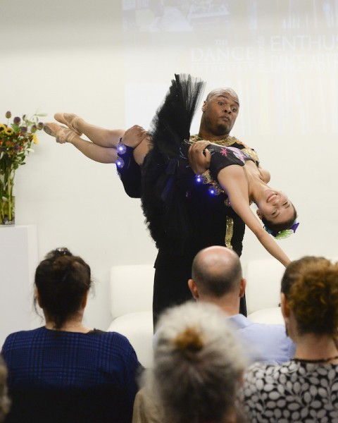 Dancers from the Brooklyn Ballet