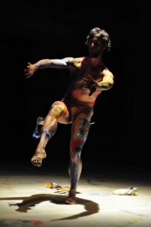 Foofwa d'Imobilite/Neopost Ahhrt in <u>Musings</u> at Dance New Amsterdam, NYC- Photos by Florence Baratay