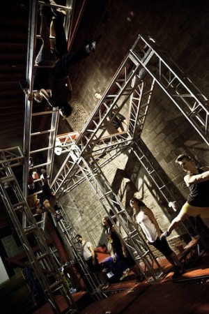 The STREB dancers in rehearsal, Photo Â© Alvaro Gonzalez for The Dance Enthusiast