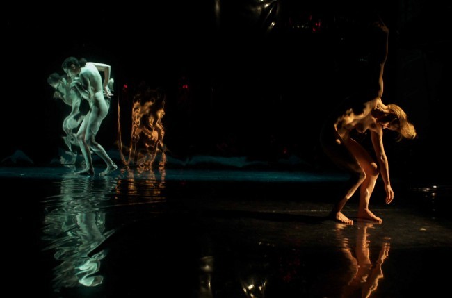 Garnica LEIMAY in FURNACE at the CAVE NY Butoh Festival 2009.Yana Kraeva: Photographer