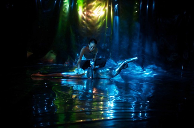 Garnica LEIMAY in FURNACE at the CAVE NY Butoh Festival 2009.Yana Kraeva: Photographer