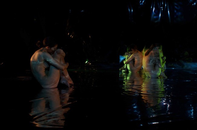 Garnica LEIMAY in FURNACE at the CAVE NY Butoh Festival 2009.Yana Kraeva: Photographer