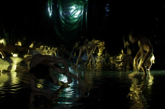 Garnica LEIMAY in FURNACE at the CAVE NY Butoh Festival 2009.Yana Kraeva: Photographer