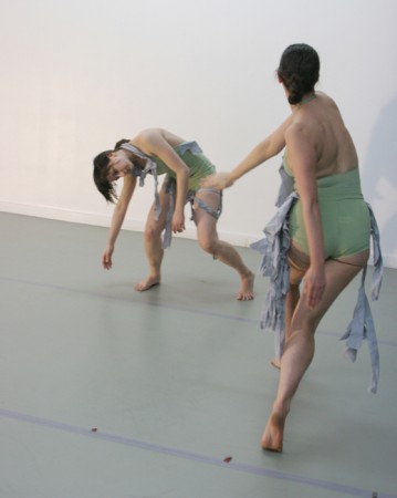 Amy Kail's &quot;Barrier Reef&quot; danced by Andrea Shasgus (left) and Amy Kail.