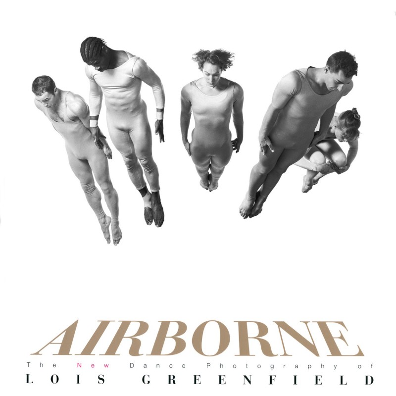 Lois Greenfield Image of Elizabeth Streb's Dance Company Flying Mid-air from British Edition of her book Airborne