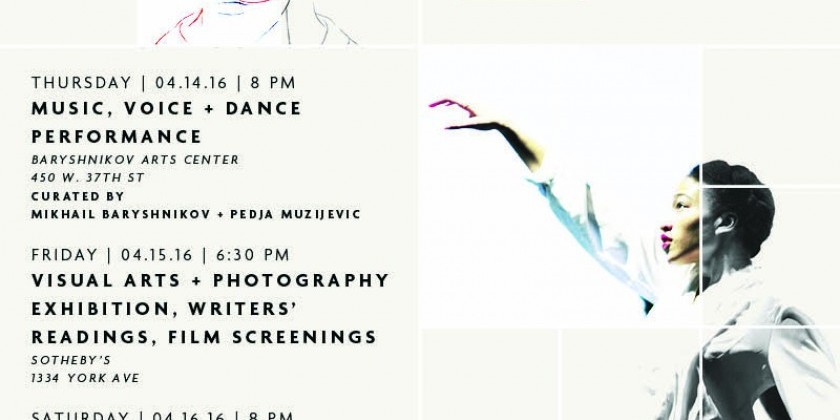 National YoungArts Foundation’s YoungArts New York | Curated by Mikhail Baryshnikov & Pedja Mu