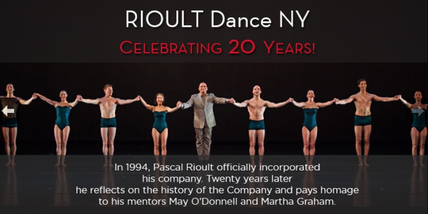 RIOULT Dance NY Celebrates 20th Anniversary at the 92nd Street Y