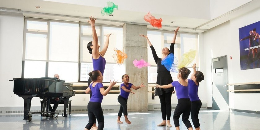Ballet Hispánico School of Dance offers 15-minute FREE trial class for Los Pasitos: Early Childhood Program (Sep 26-29, 2020)