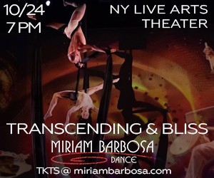 Transcending & Bliss, an uplifting journey through dance, live music and multimedia art