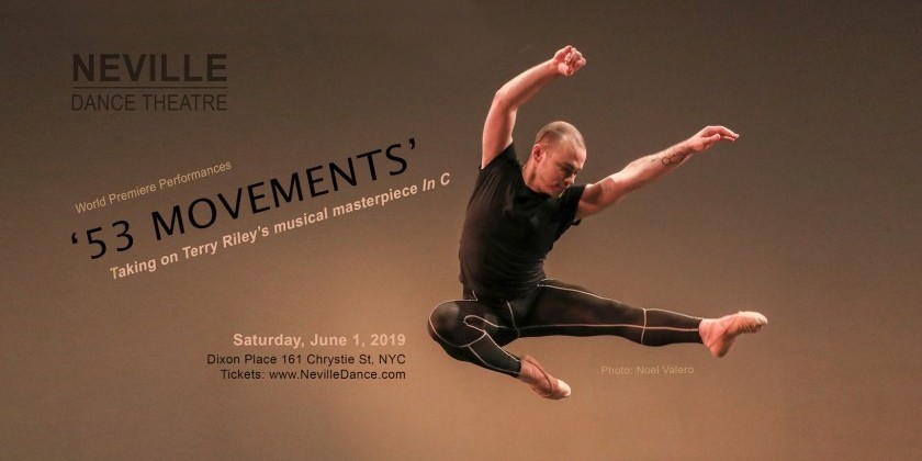 "53 Movements" (World Premiere) by Neville Dance Theatre