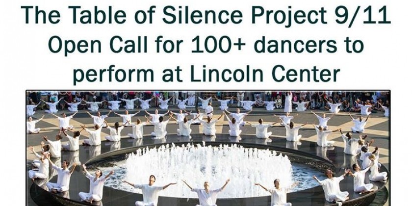 OPEN CALL | Table of Silence Project 9/11‏ 