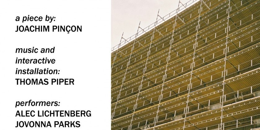 Ace Lobby Lab Series Presents: "No Tech" by Joachim Pincon with music by Thomas Piper (FREE)