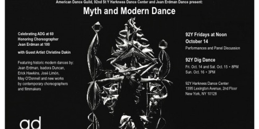The American Dance Guild Fall Performance Festival - 24 Works Over Three Days