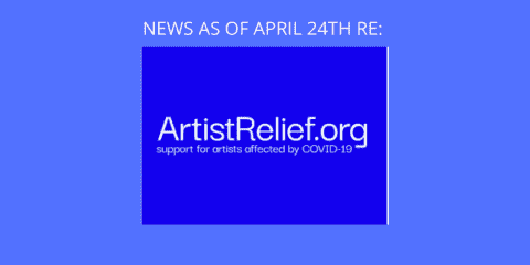 ARTIST RELIEF COMPLETES FIRST FUNDING CYCLE, ENTERS 2ND CYCLE AND  ANNOUNCES AMERICANS FOR THE ARTS SURVEY FINDINGS