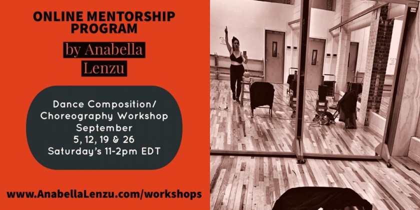 Anabella Lenzu/DanceDrama Dance Composition/ Choreography Workshop