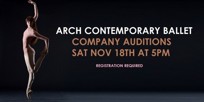 ARCH CONTEMPORARY BALLET SUMMER INTENSIVE AUDITION