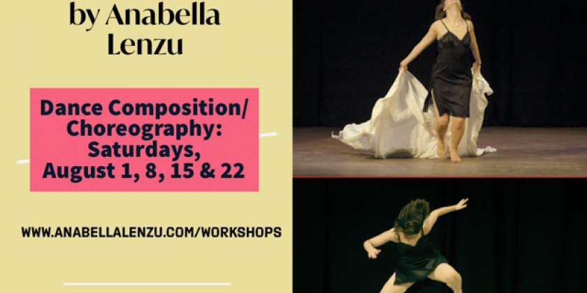 Dance Composition / Choreography Workshop with Anabella Lenzu/DanceDrama