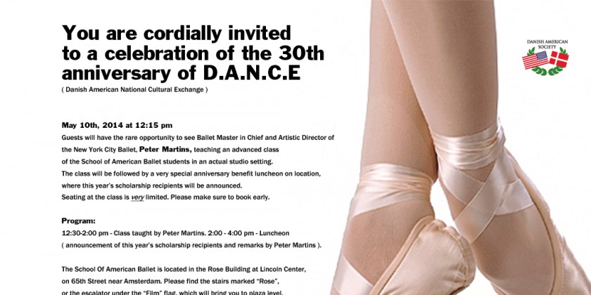 D.A.N.C.E 30th INVITATION‏ 