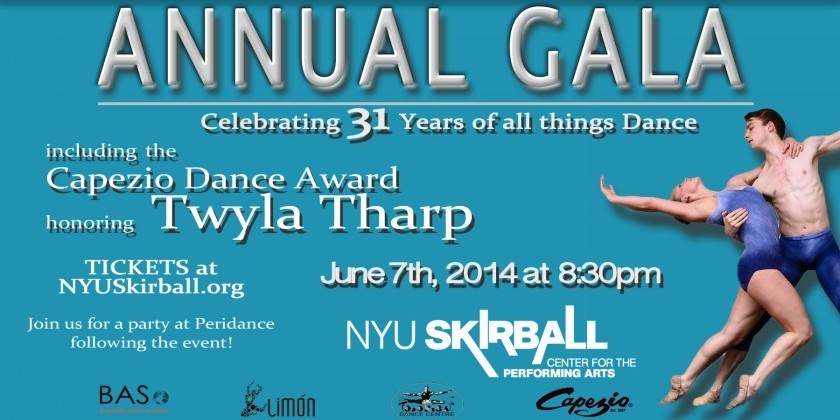 Peridance Capezio Center's Annual Gala, Celebrating 31 Years of All Things Dance‏