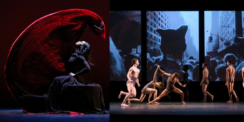 DANCING WITH HISTORY IN SPACETIME: Martha Graham Dance Company at The Joyce Theater and Stephen Petronio Company at Skirball Center