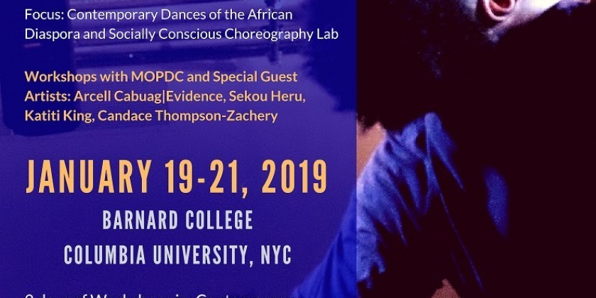MOPDC's 2019 Winter Intensive: Dance, Choreograph, Envision