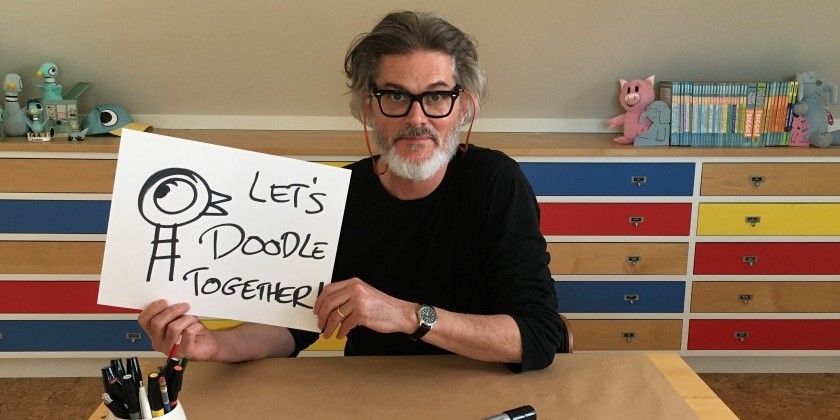  In Response to COVID-19 Closures, Kennedy Center Artist-In-Residence  Mo Willems Invites Us Into His Studio To Make Art