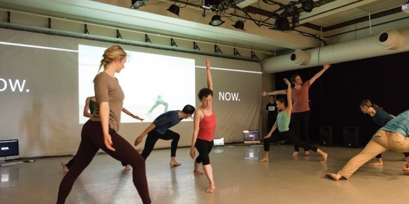 Impressions of Pat Catterson's “Now: a new dance performance/installation event”