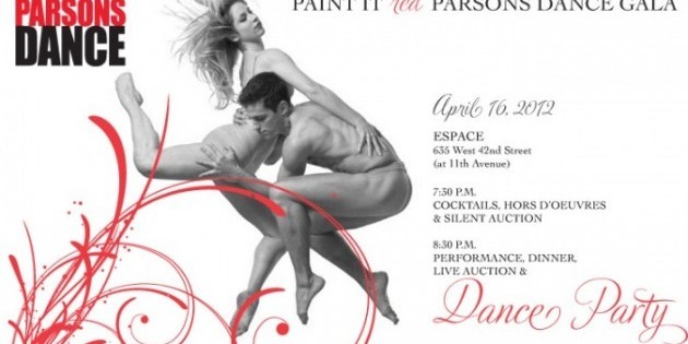 Parsons Dance a 2012 Annual Spring Gala PAINT IT RED