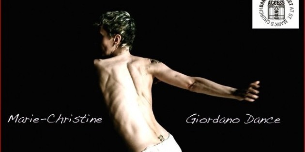 MARIE-CHRISTINE GIORDANO DANCE in the premiere of Giordano's 'IN and OUT'