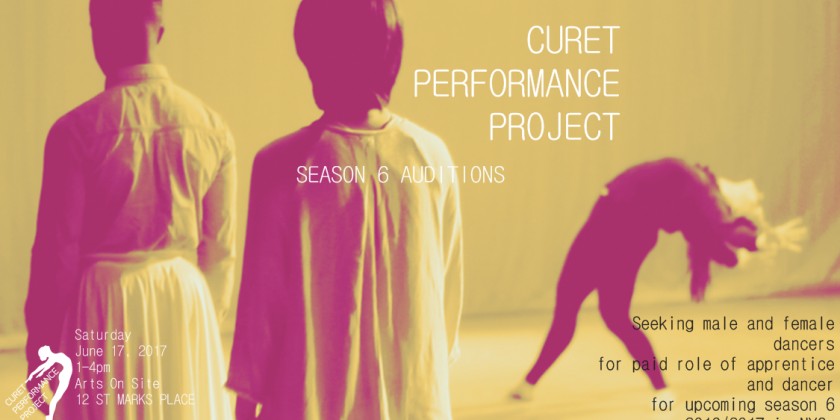 Curet Performance Project Season 6 Auditions