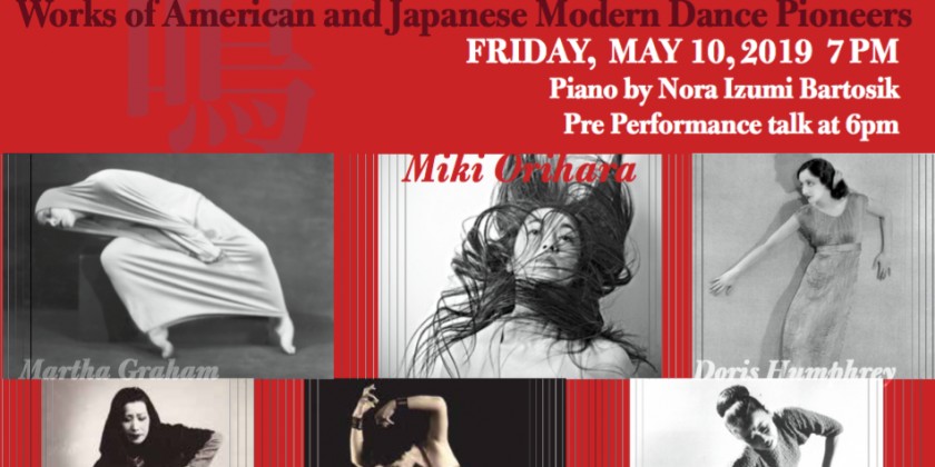 Dialogue between Japanese and American Modern Dance by Miki Orihara- FREE EVENT
