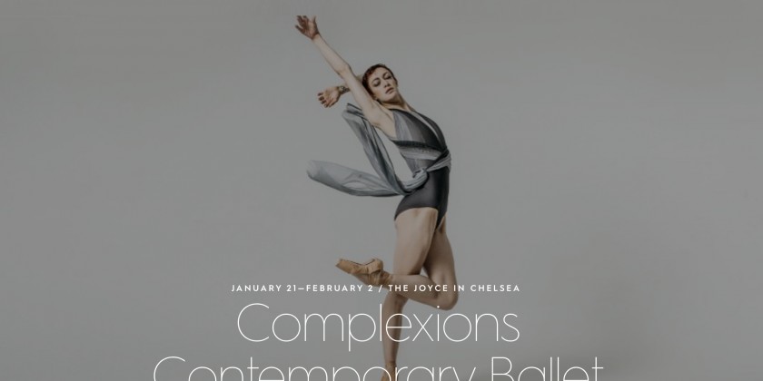 Complexions Contemporary Ballet's 26th Season at The Joyce Theater