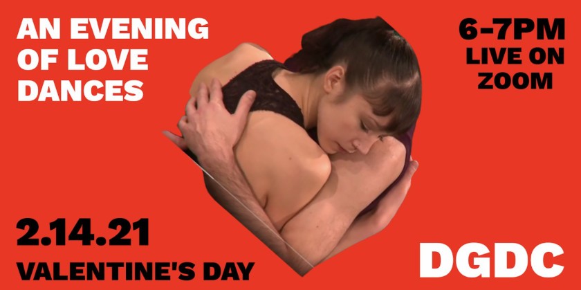 Daniel Gwirtzman Dance Company offers ​"An Evening of Love Dances" (FREE) on Valentine's Day