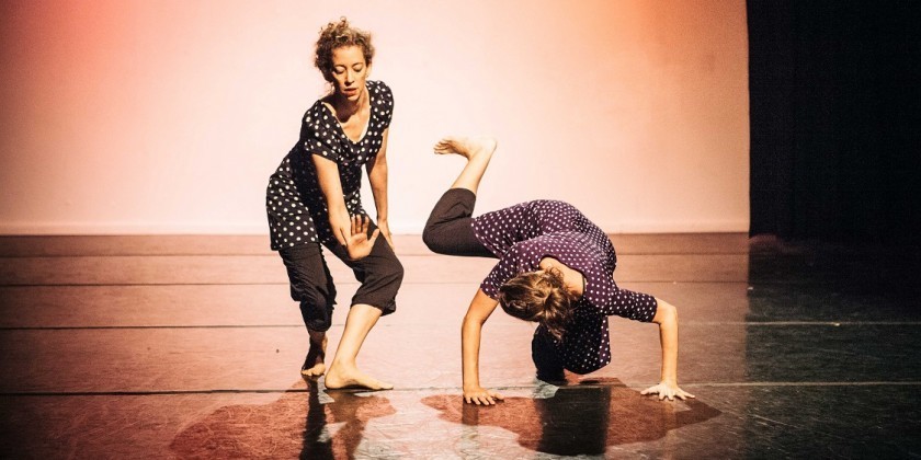 Chilmark, MA: The Yard presents Abby Bender + Cassie Tunick in "FOLLIES: Women Dance the Comic, week 3"
