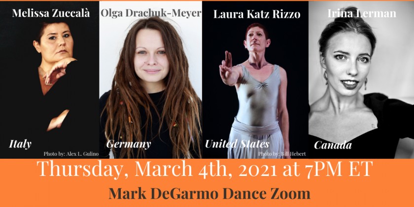 Mark DeGarmo Dance's Virtual Salon Performance Series 2020-2021 (March 2021)