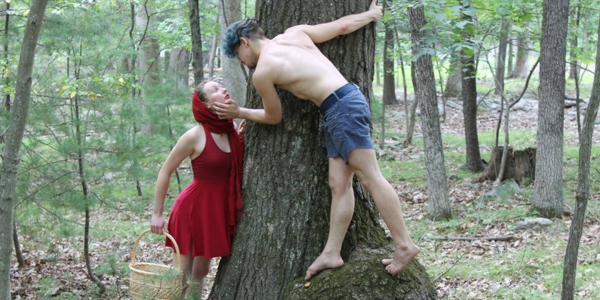 Dingmans Ferry, PA. Hanna Q Dance Company presents "Red Riding Hood outside in our woods..."