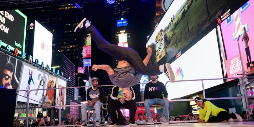 IMPRESSIONS: Times Square Arts/Danspace Project Site-Specific Commissions with Laurie Berg, luciana achugar, Ana "Rokafella" Garcia and Gabriel "Kwikstep" Dionisio