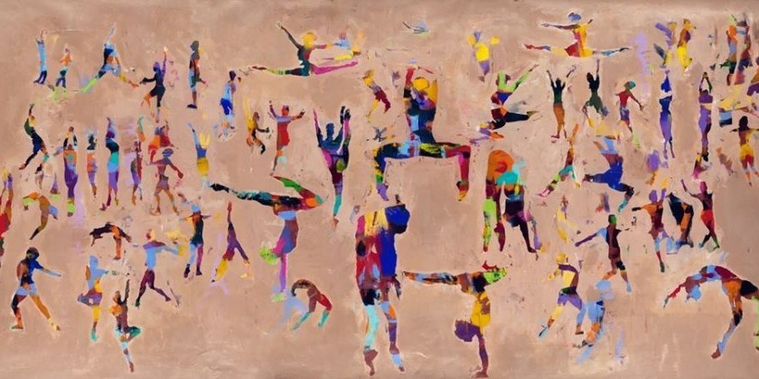 Opening Reception of Barbi Leifert "Dancer's Palette" - A Series of Abstract Paintings