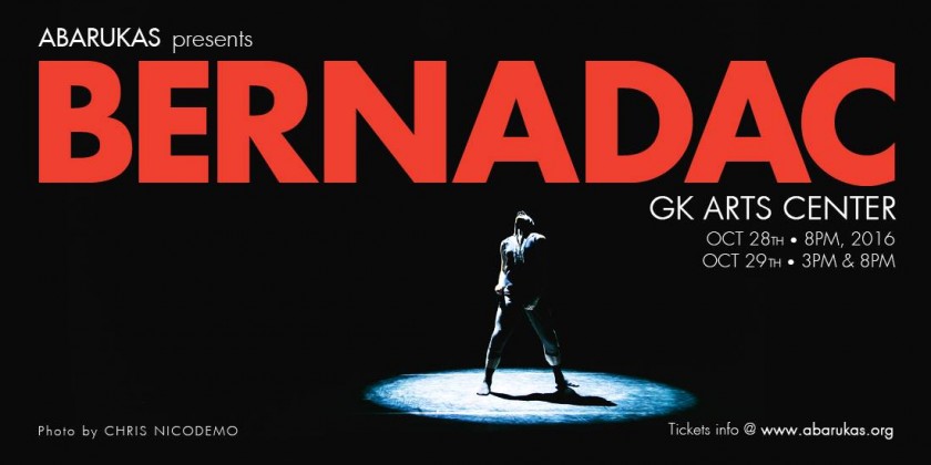 ABARUKAS to premiere "BERNADAC" at Gelsey Kirkland Arts Center