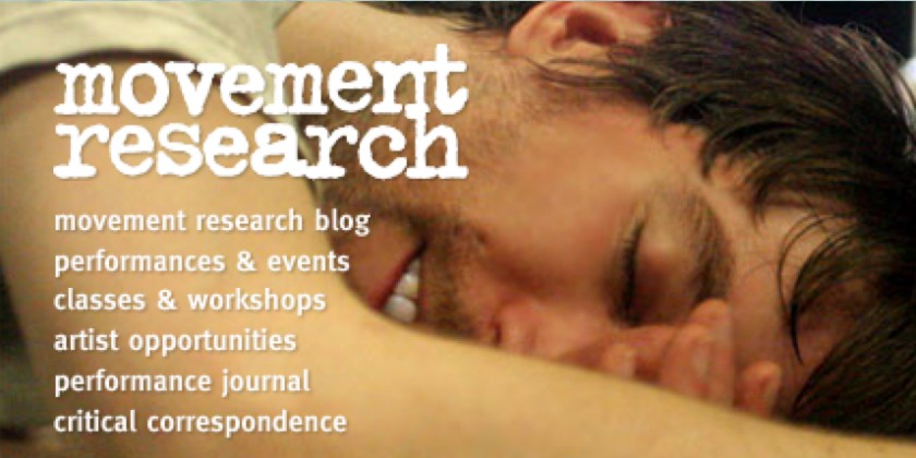 Movement Research is hiring!