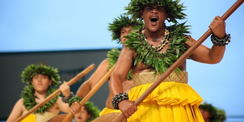 KAUILA KANAKA'OLE, from Hilo Hawaii, in a solo presentation "Fahu Goes East"