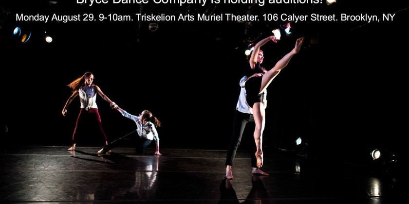 Bryce Dance Company is holding auditions!